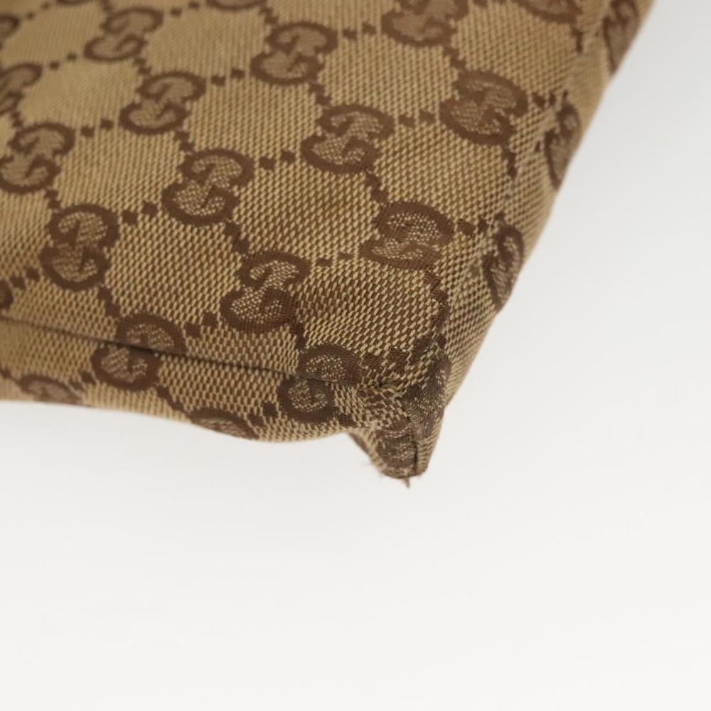 GUCCI GG Canvas Waist bag Beige Silver 28566 Auth 141840 - Picture 16 of 16